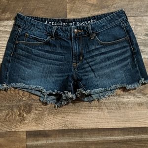 Articles of Society denim shorts